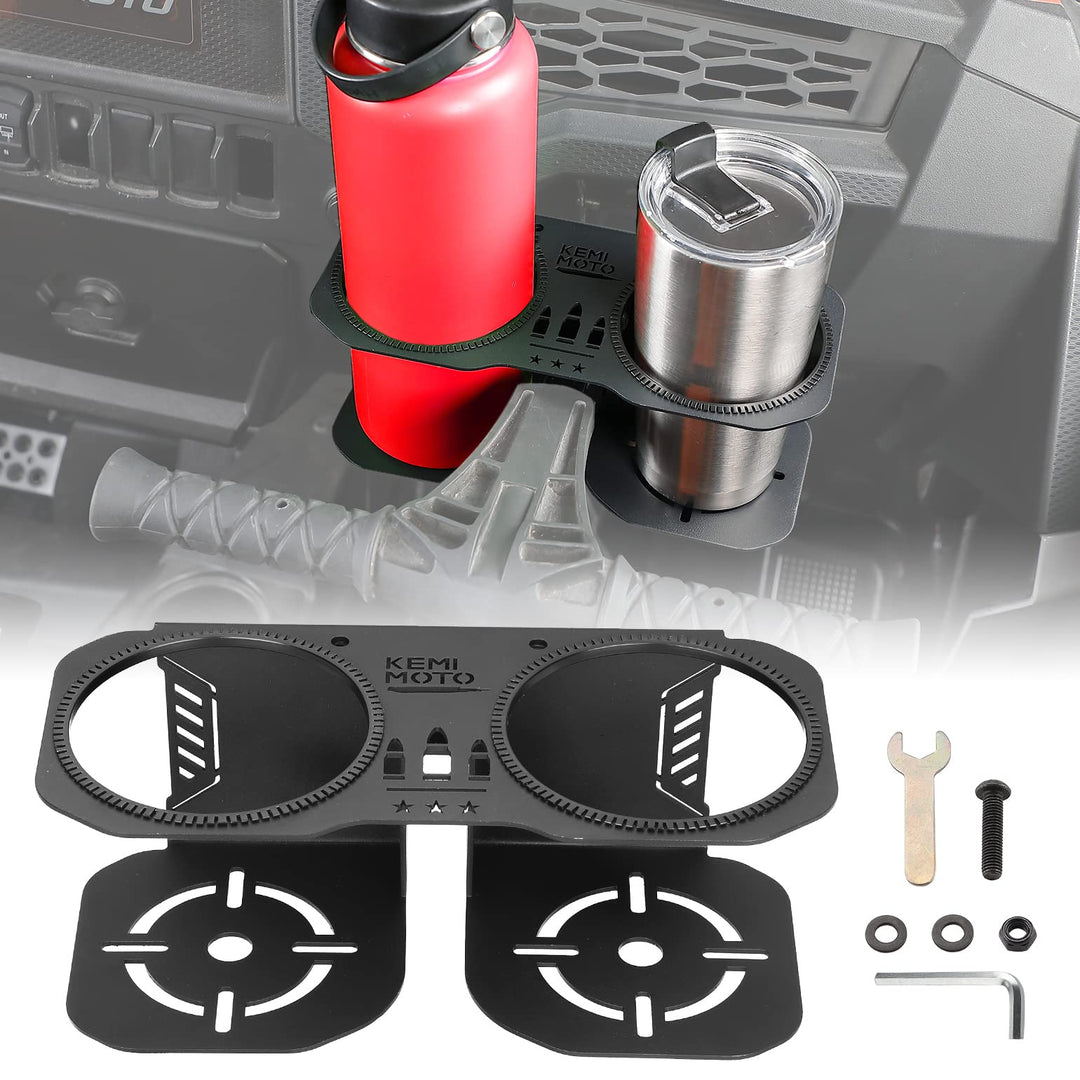 Polaris RZR Grab Handle Cup Holder Kit with Can Koozies by Quad Logic