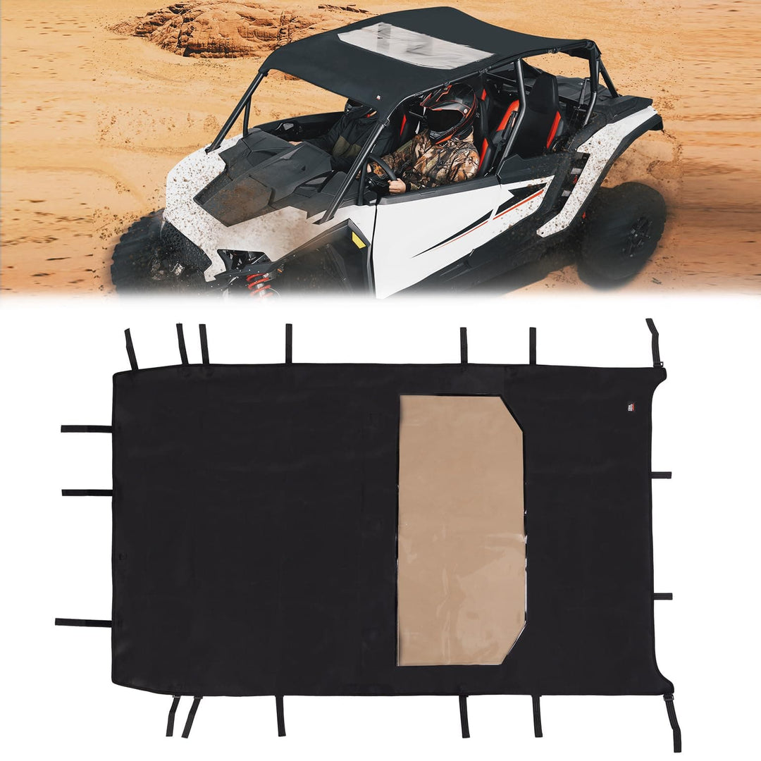 PVC Soft Roof Top for Polaris RZR XP 4 1000 2024+ - Kemimoto