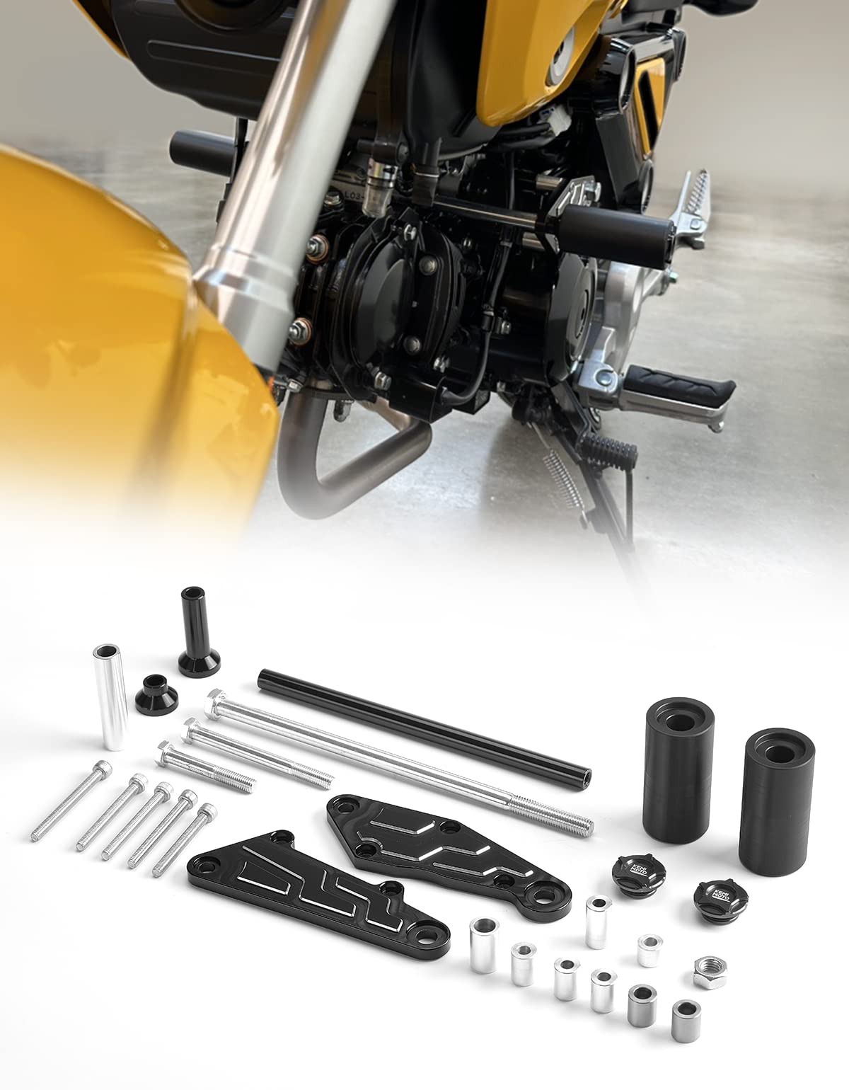 Crash Protection Frame Sliders Kit for Grom 2022-2024