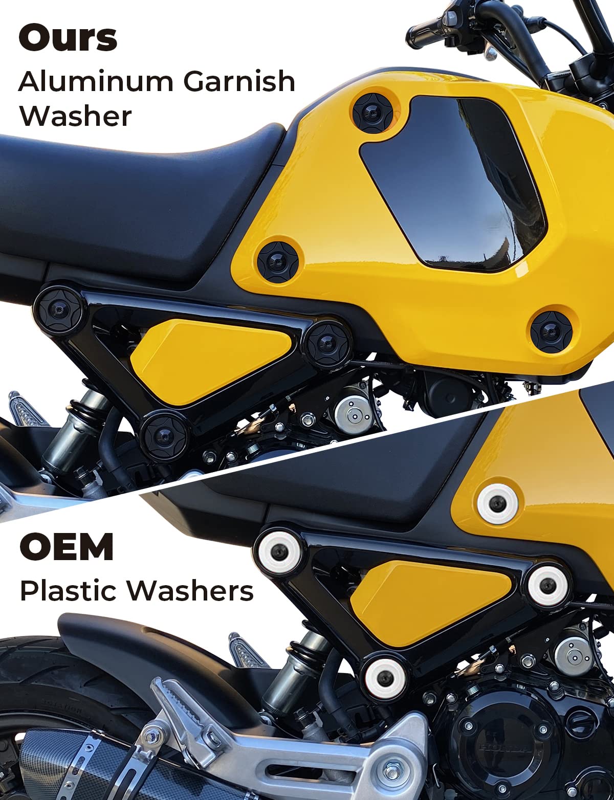 Verge Washers for Grom Motorcycle – Kemimoto