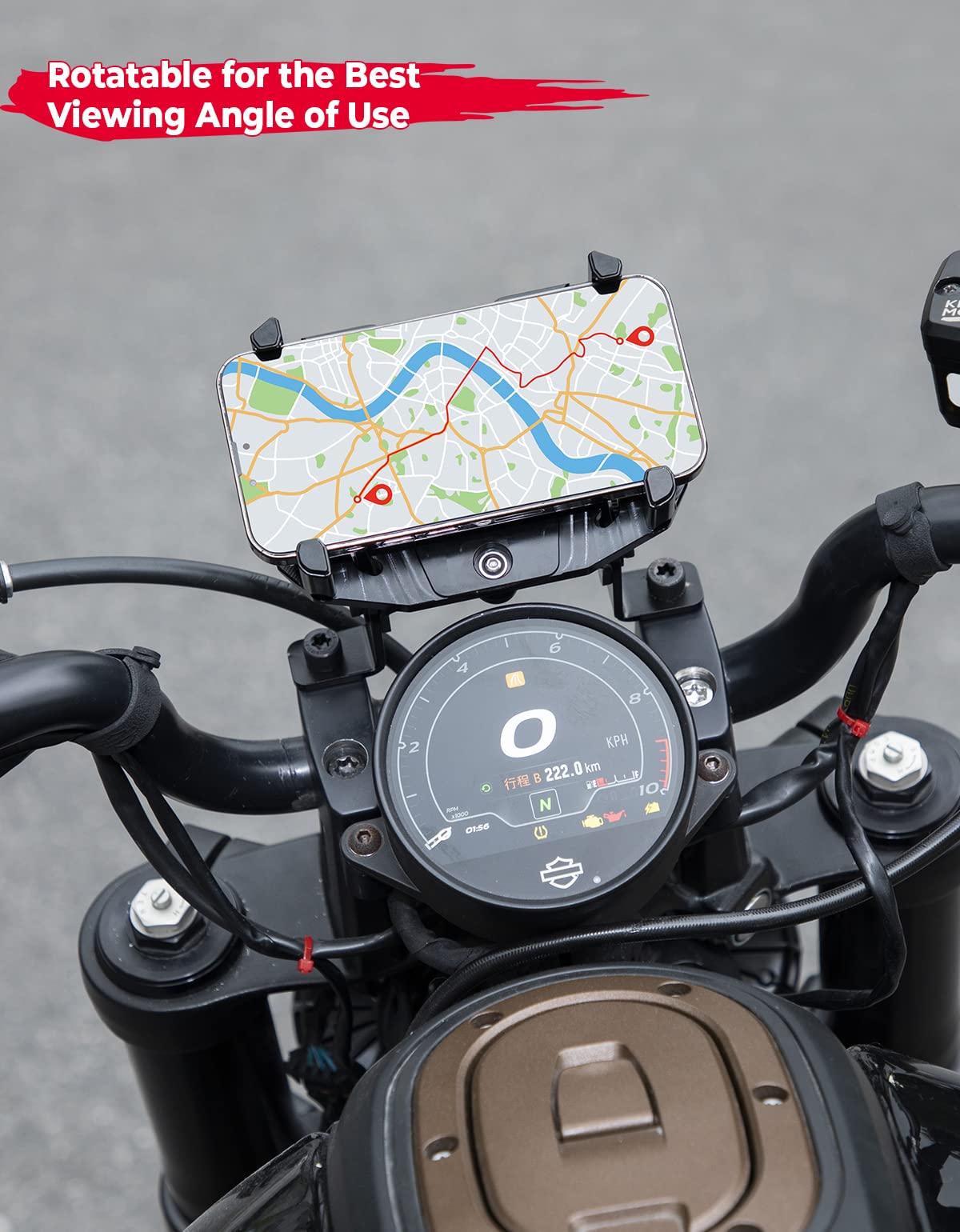 Magnetic Phone Mount Holder Fit Sportster S Rh1250