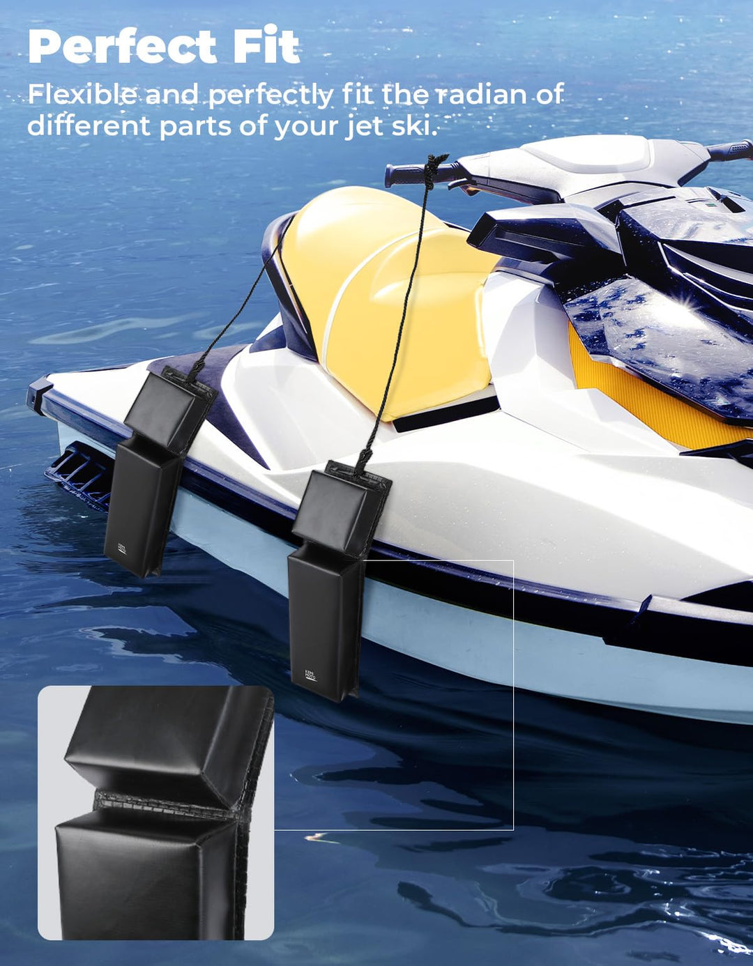 Universal Boat Accessories Boat Fender Protection Mooring Bumper PWC for  Kawasaki for Yamaha for Sea-doo