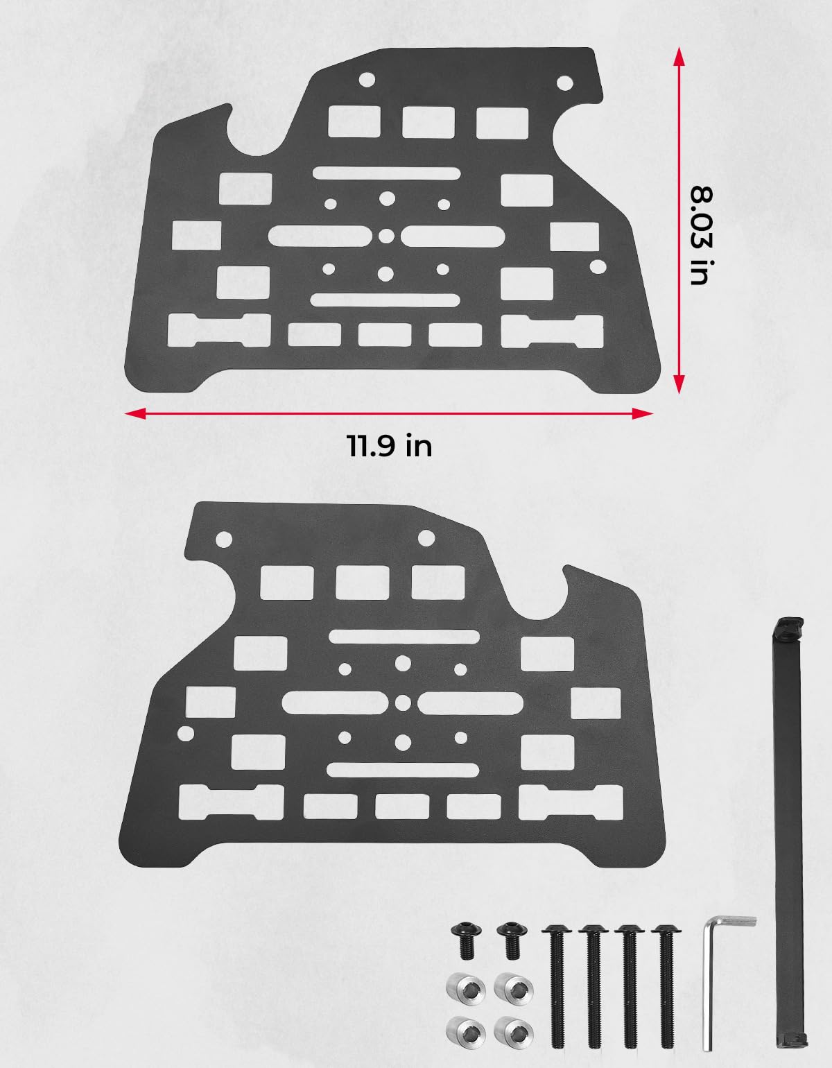 Luggage Side Rack for GROM MSX125 2022-2024 - Kemimoto