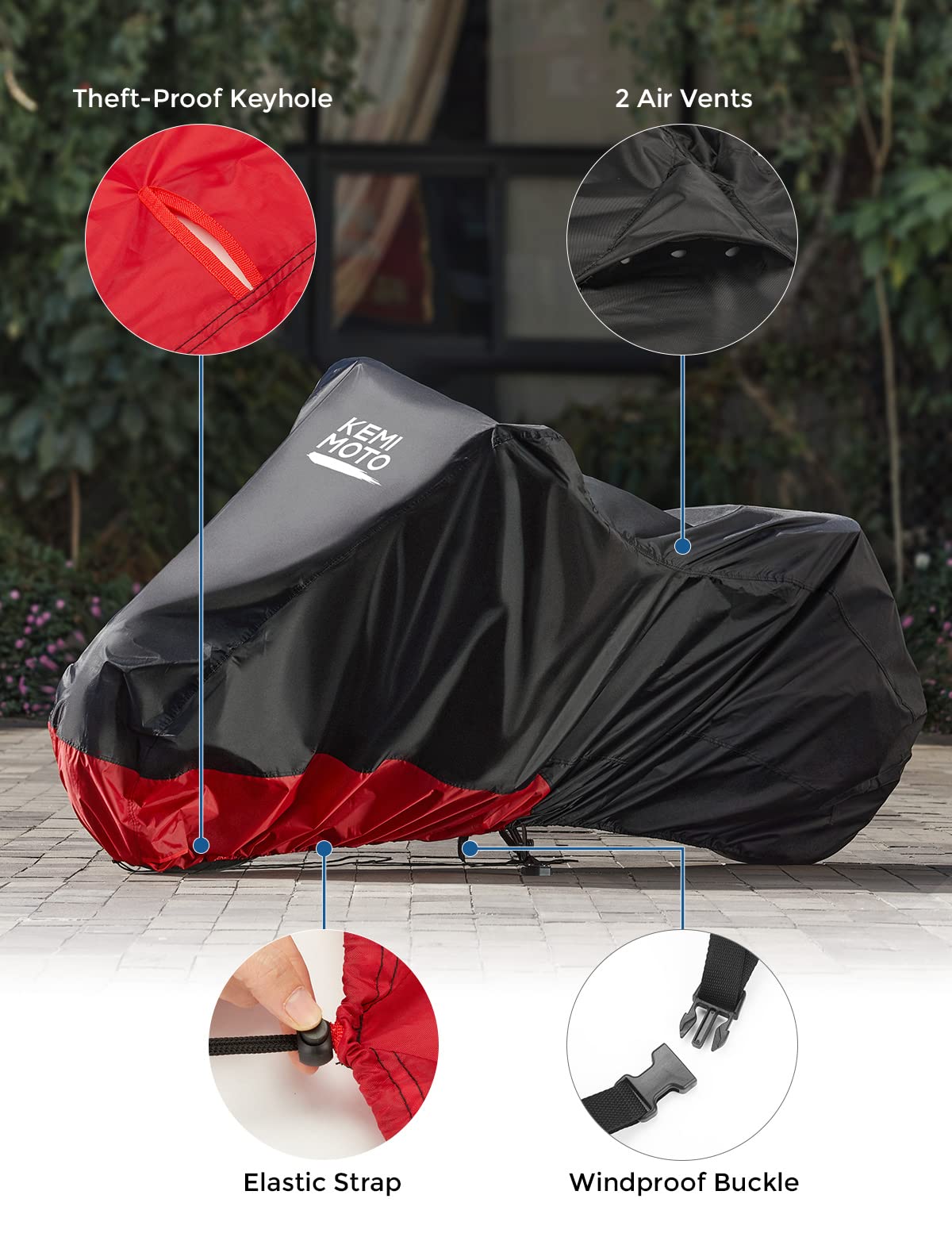 Motorcycle/ Dirt Bike Cover Fit Sportster S - Kemimoto