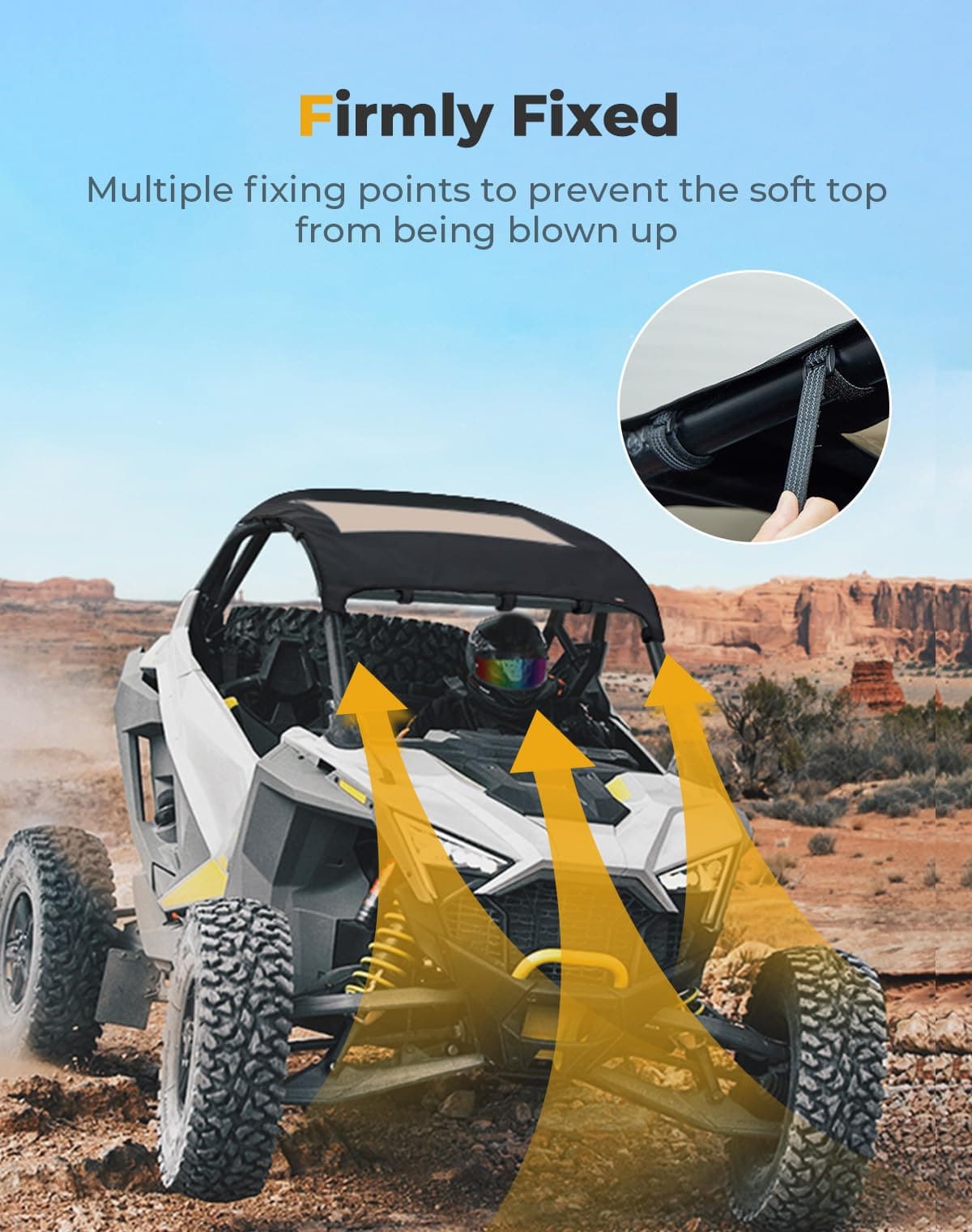 Soft Canvas Roof for Polaris RZR PRO R 2022-2024