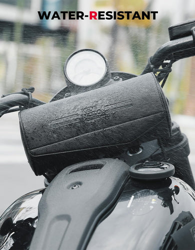 Motorcycle Fork Handlebar Bag for Harley - Kemimoto