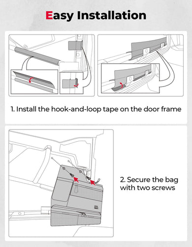 Door Bags for Can-Am Maverick Trail 1000/1000 DPS