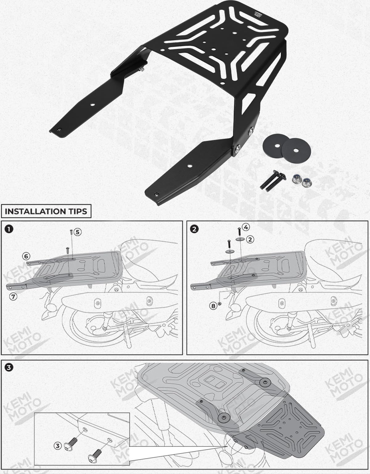 Rear Storage Rack for CT125 Trail 125 Hunter Cub 2021-2024