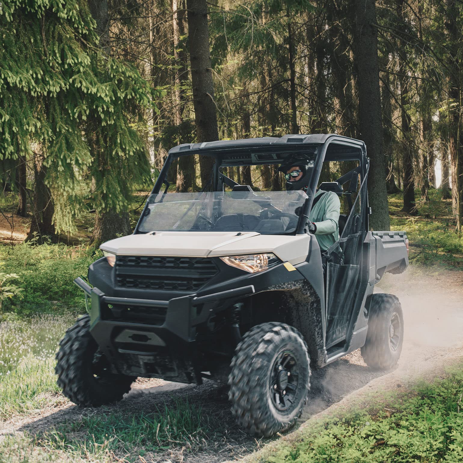 UTV Under Seat Storage Box Fit Polaris Ranger XP 1000 / Crew (2018-2023)