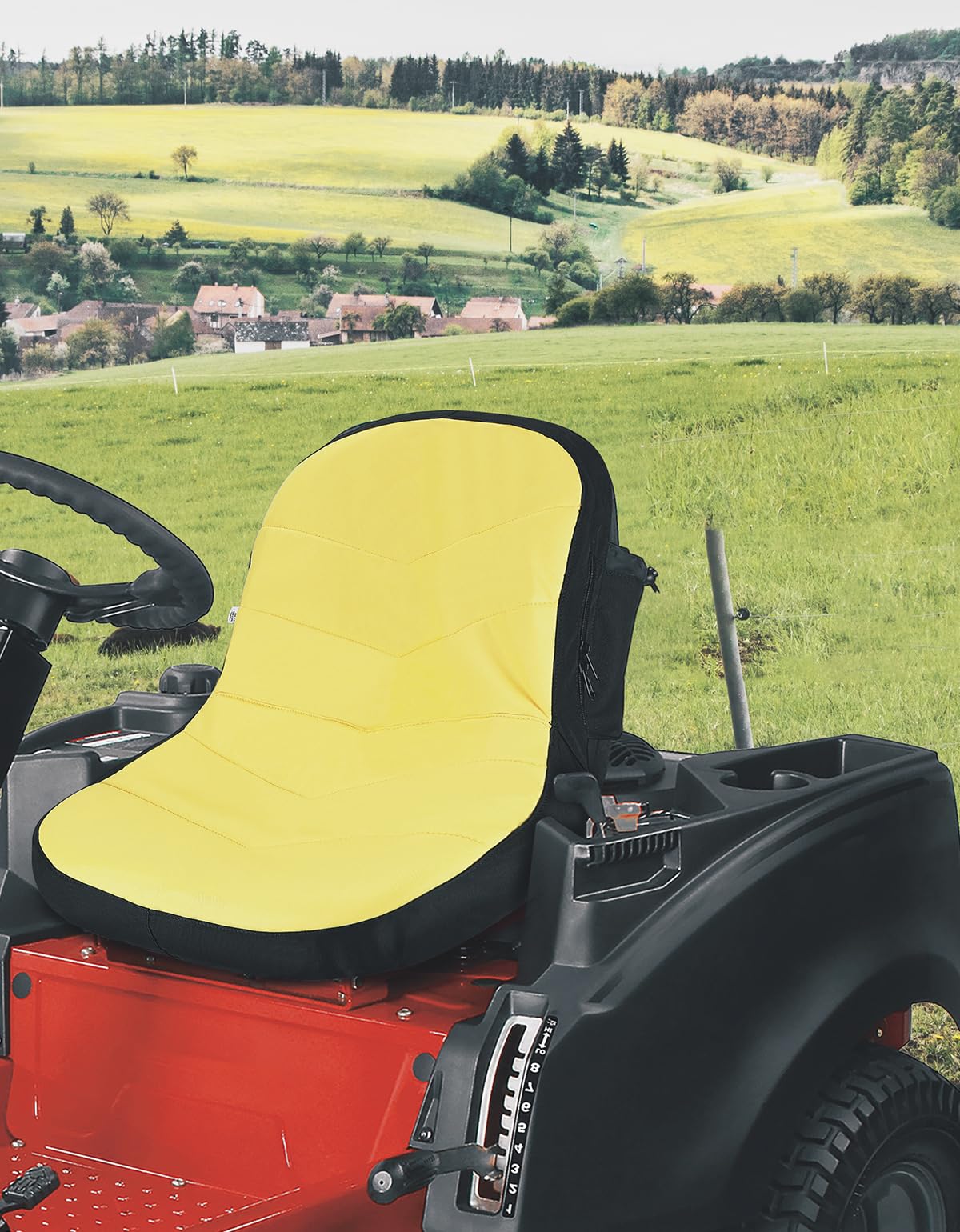 Universal Riding Lawn Mower Seat Cover For 12.5