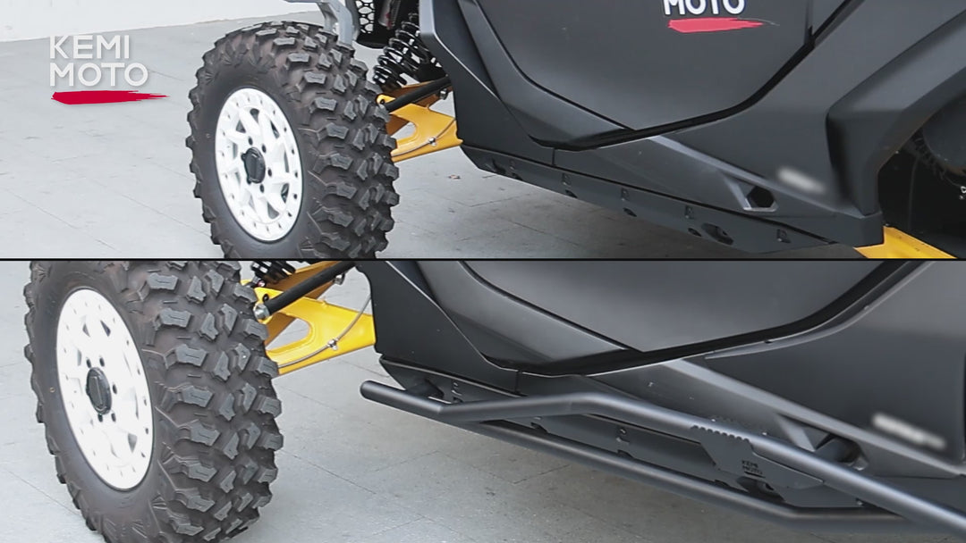 Nerf Bars Rock Sliders for Can-Am Maverick R 2024+