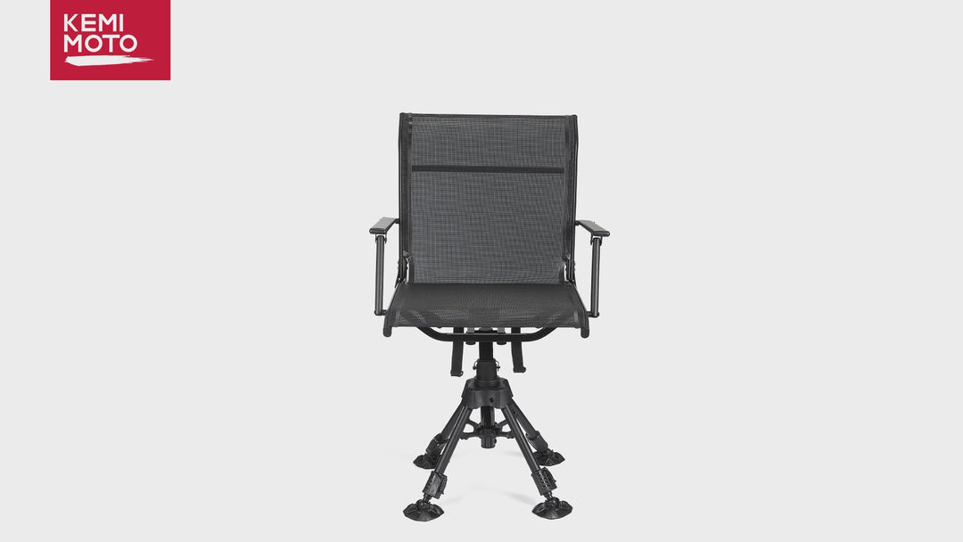 360 Degree Silent Swivel Blind Hunting Chair