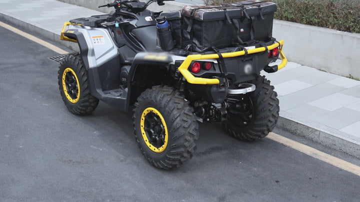 83L ATV Cargo Bag w/ cooler bag for Polaris Can-Am Kawasaki Arctic Cat CFMOTO