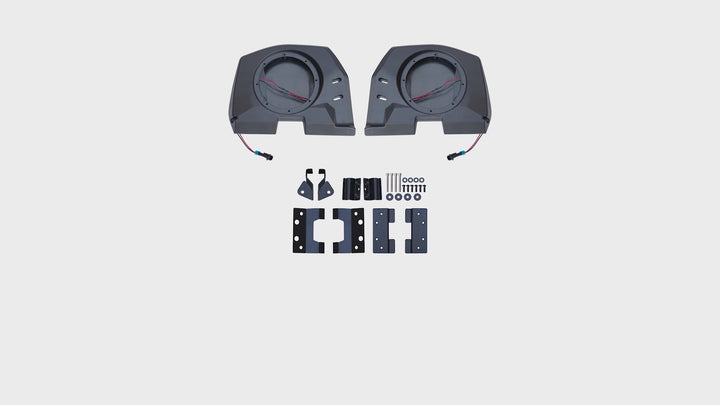 Rear Roof Speaker Pods for Polaris General 1000 / XP 1000