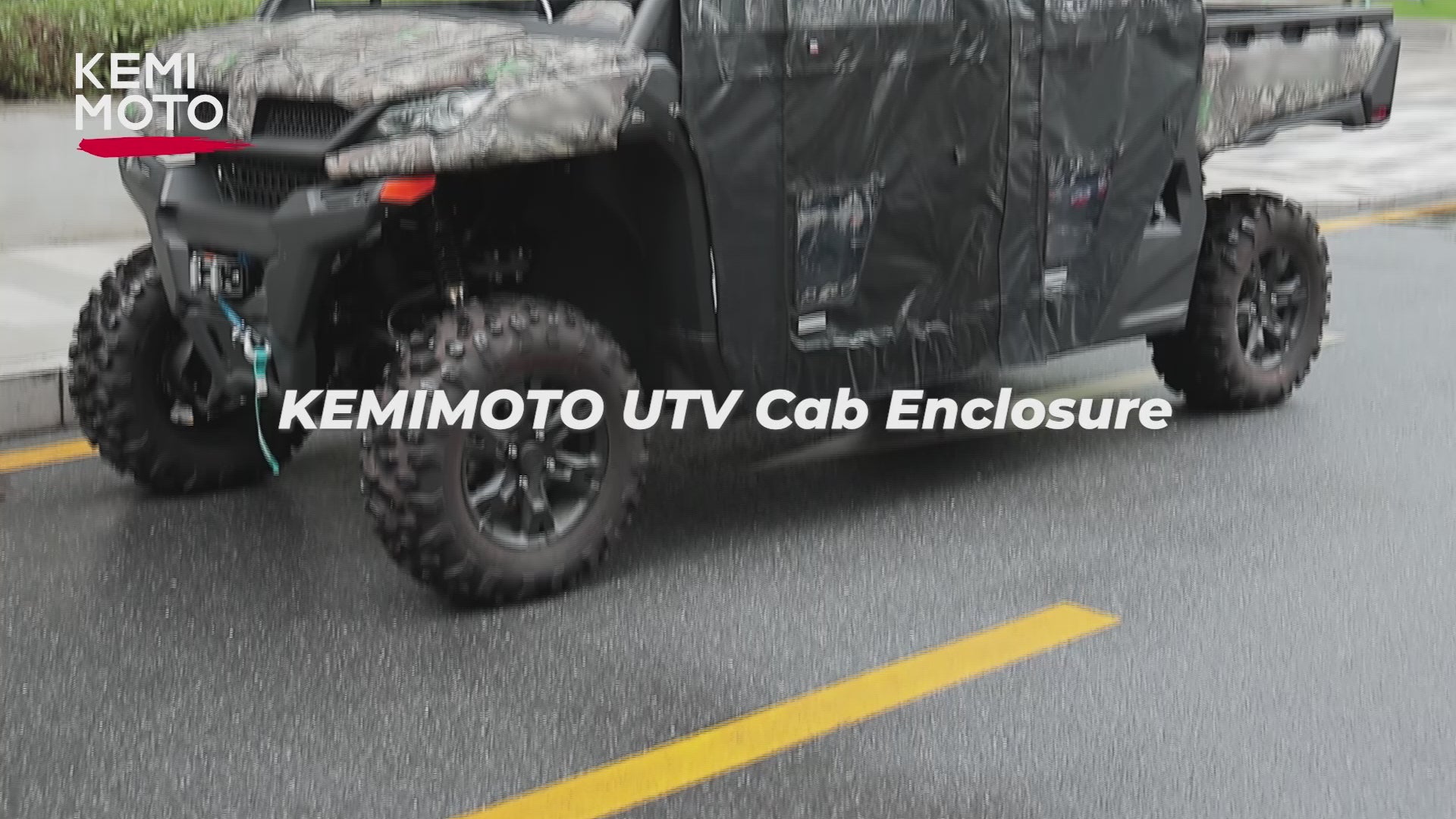 Kemimtoo CFMOTO UForce 1000XL Soft Cab Enclosure Doors