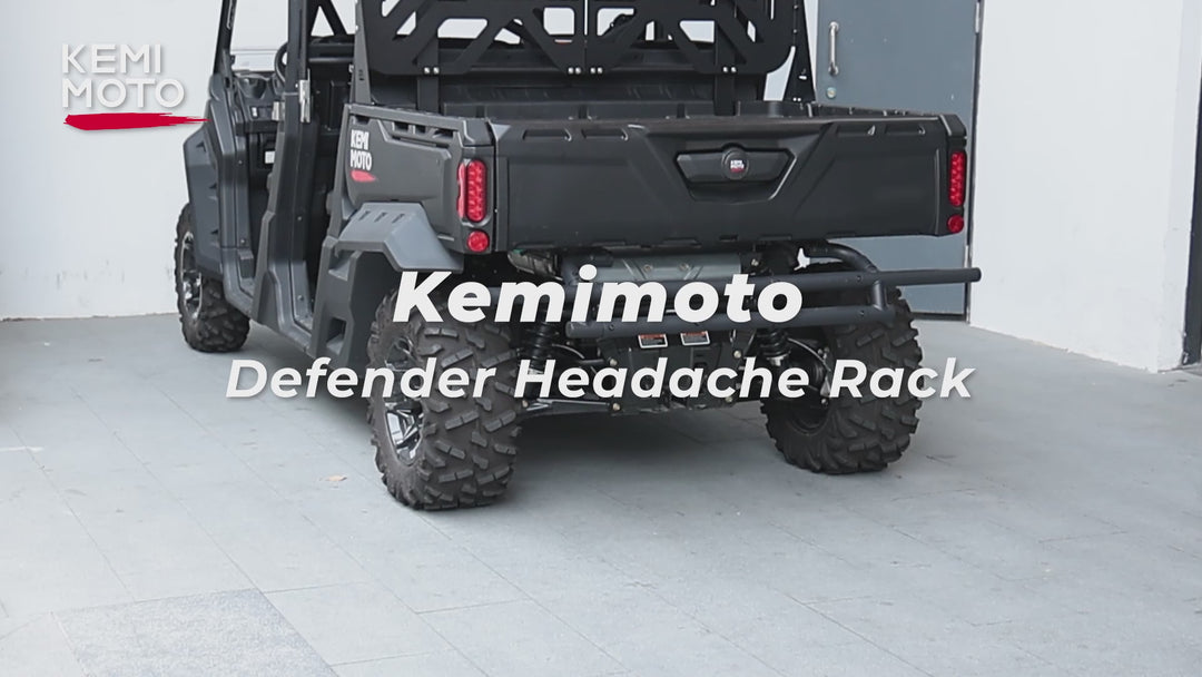 Kemimoto Can-Am Defender Headache Rack Assembly