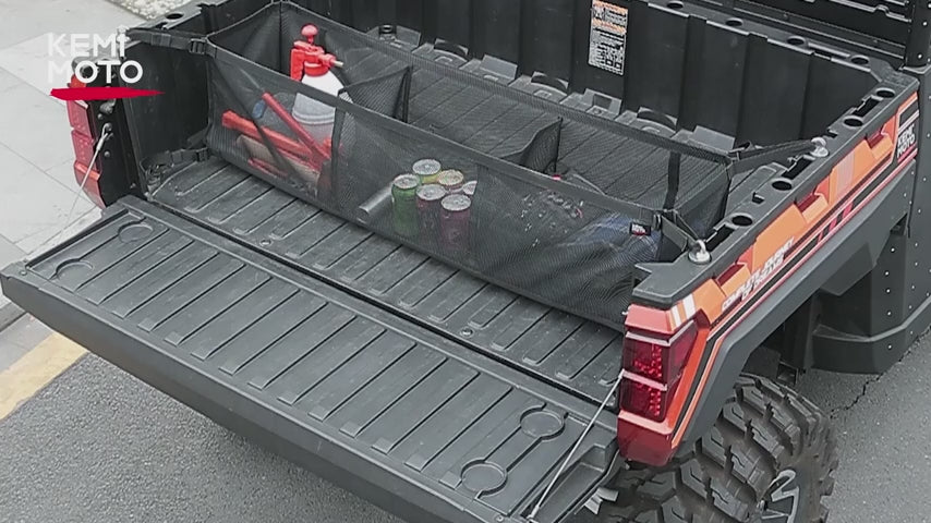 UTV Rear Bucket Storage Net for Ranger, Defender, Mule, UForce