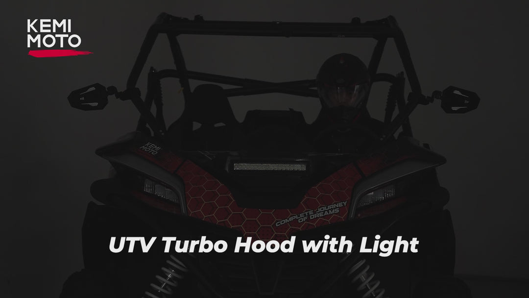 UTV Hood Scoop with Light for CFMOTO ZForce 950 2020+