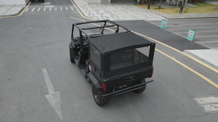 UTV Soft Cargo Camper Bed Cover Rack for Can-Am Defender