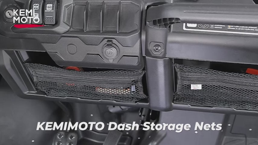 2PCS Dash Storage Nets for Can-Am Defender / MAX