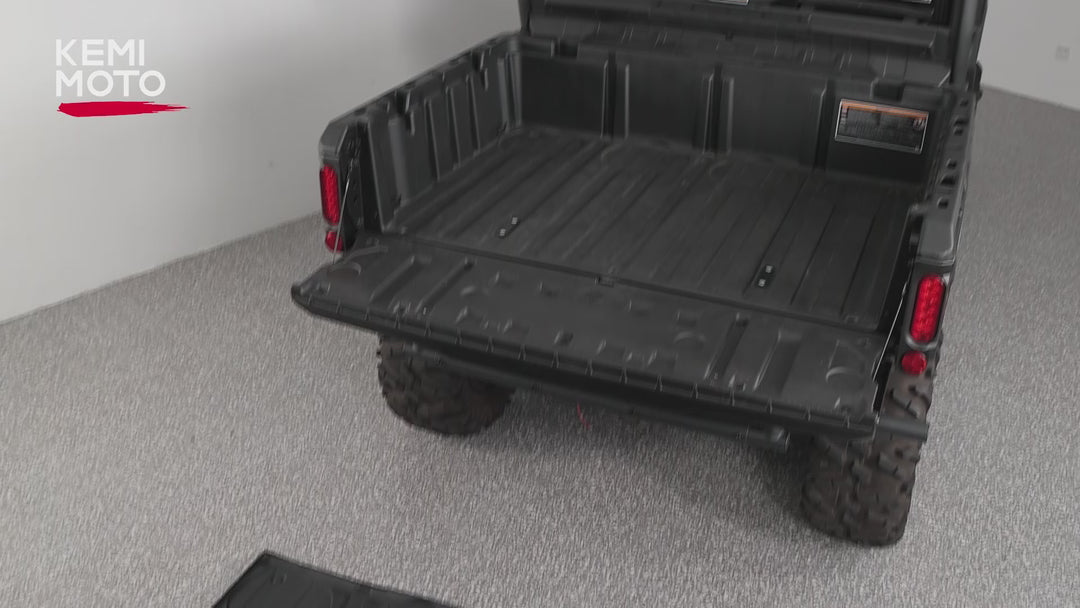 Rubber Full Bed Liner For Can-Am Defender HD5|7|8|9|10 - Kemimoto