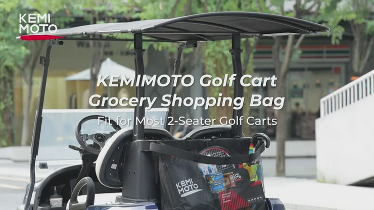 Golf cart shopping bag sale