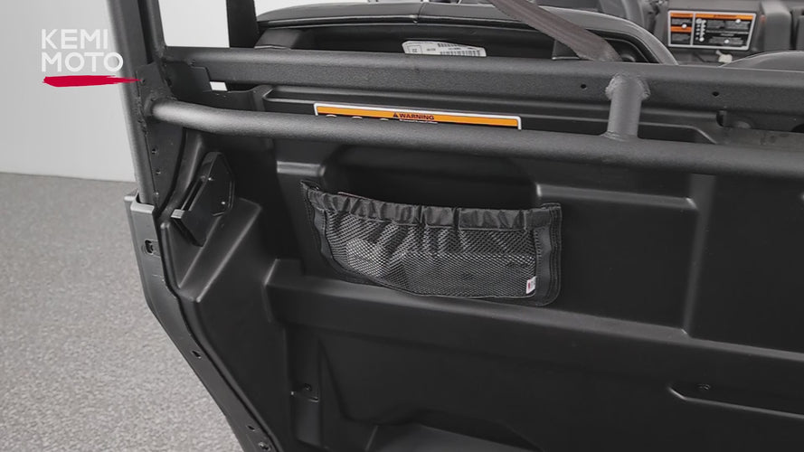 UTV Backrest Rear Storage Nets for Can Am Defender Max