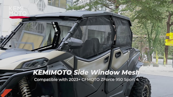 UTV Window Mesh for CFMOTO ZFORCE 950 SPORT 4