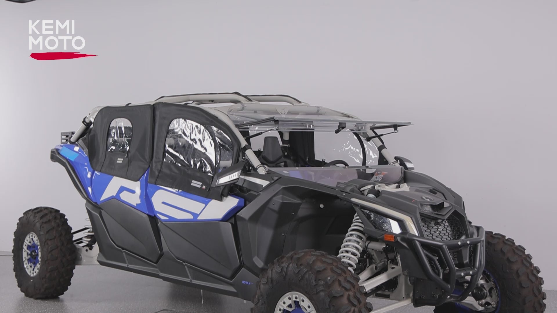 Soft Upper Doors with Metal Frame for Can-Am Maverick X3 MAX - Kemimoto