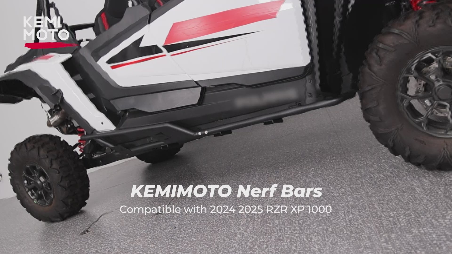 Nerf Bars Rock Sliders for Polaris RZR XP 1000/ XP 4 1000 2024-2025