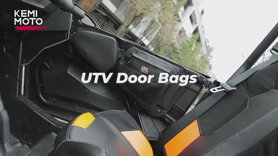 TPU New Fabric IPX6 Door Bags for Polaris RZR XP 1000 Trail S 900 2014-2023