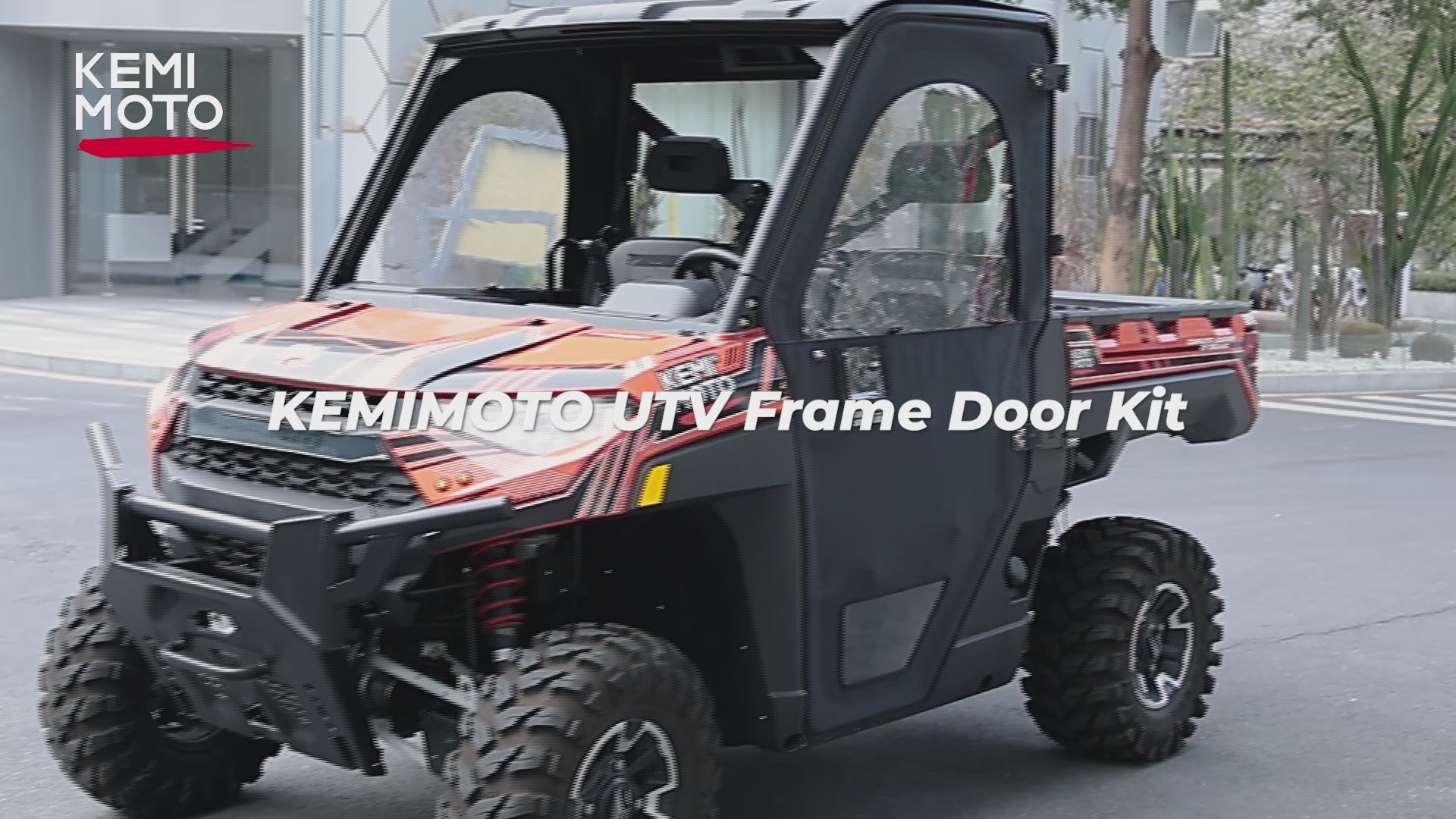 Upper Doors with Steel Frame for Polaris Ranger 1000/ XP 1000 2020-2025