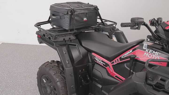 900D Water-Resistant ATV Storage Bag for Polaris Sportsman Arctic Cat Kawasaki