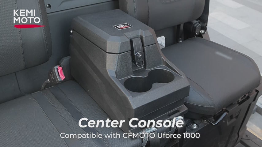 UTV Bench Seat Center Console Box for CFMOTO UFORCE 1000/1000XL 2019-2024