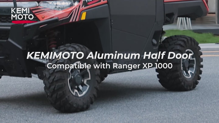 UTV Aluminum Half Door for Ranger XP 1000 2018-2025