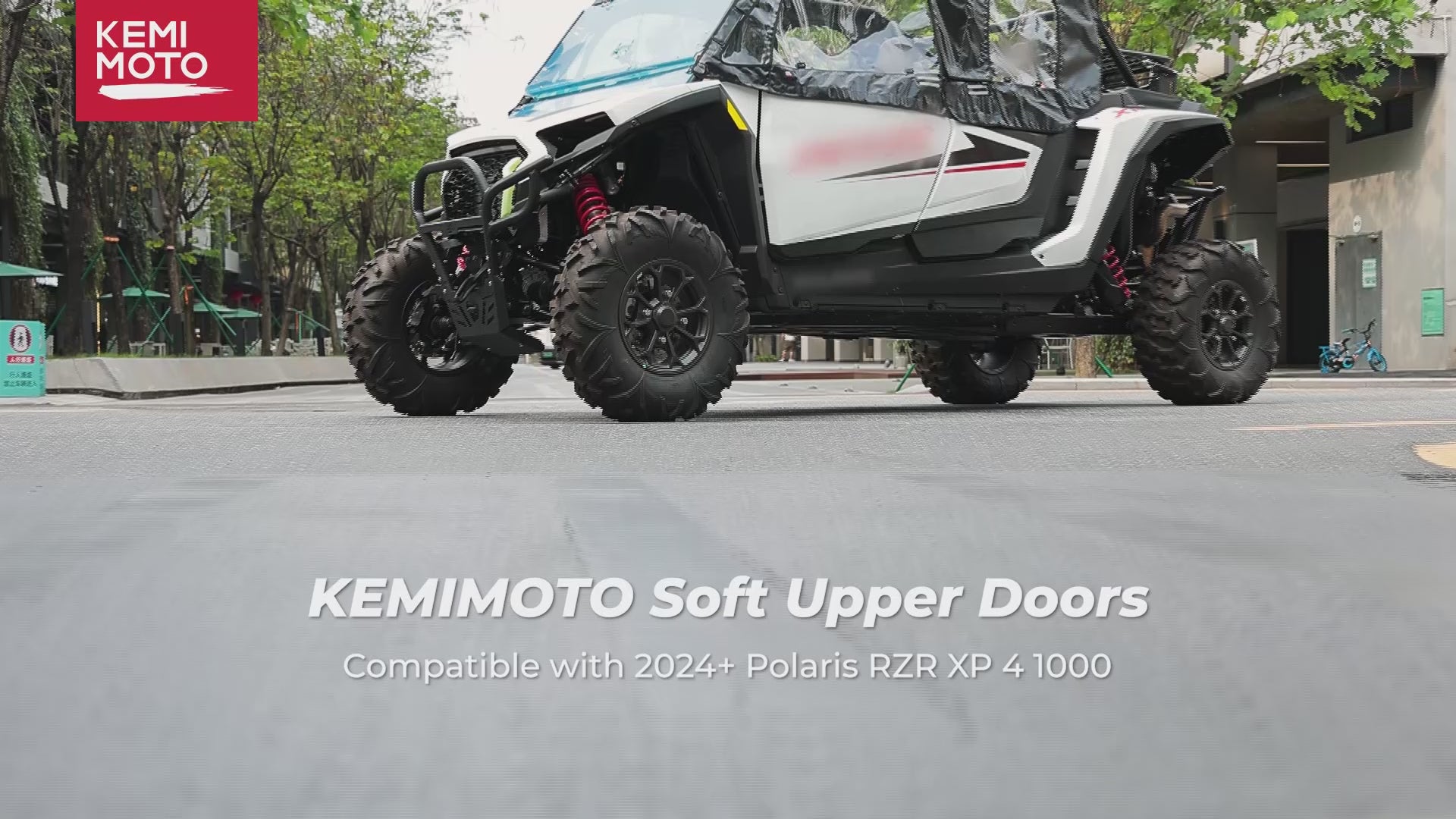 Soft Cab Enclosure Upper Doors for 2024+ Polaris RZR XP 4 1000