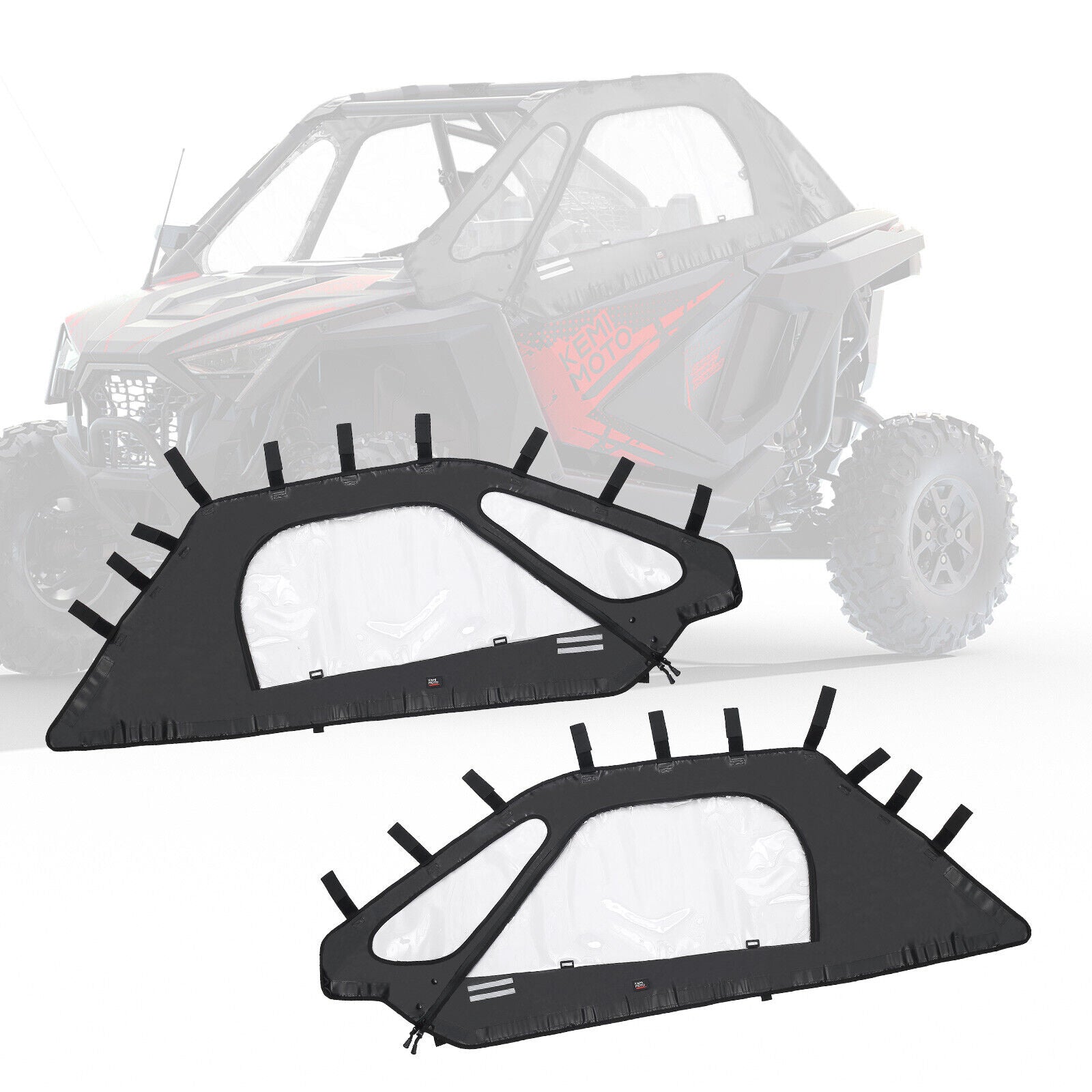 Upgraded Soft Upper Door Cab Enclosure for Polaris RZR PRO XP 2020-2023 - Kemimoto