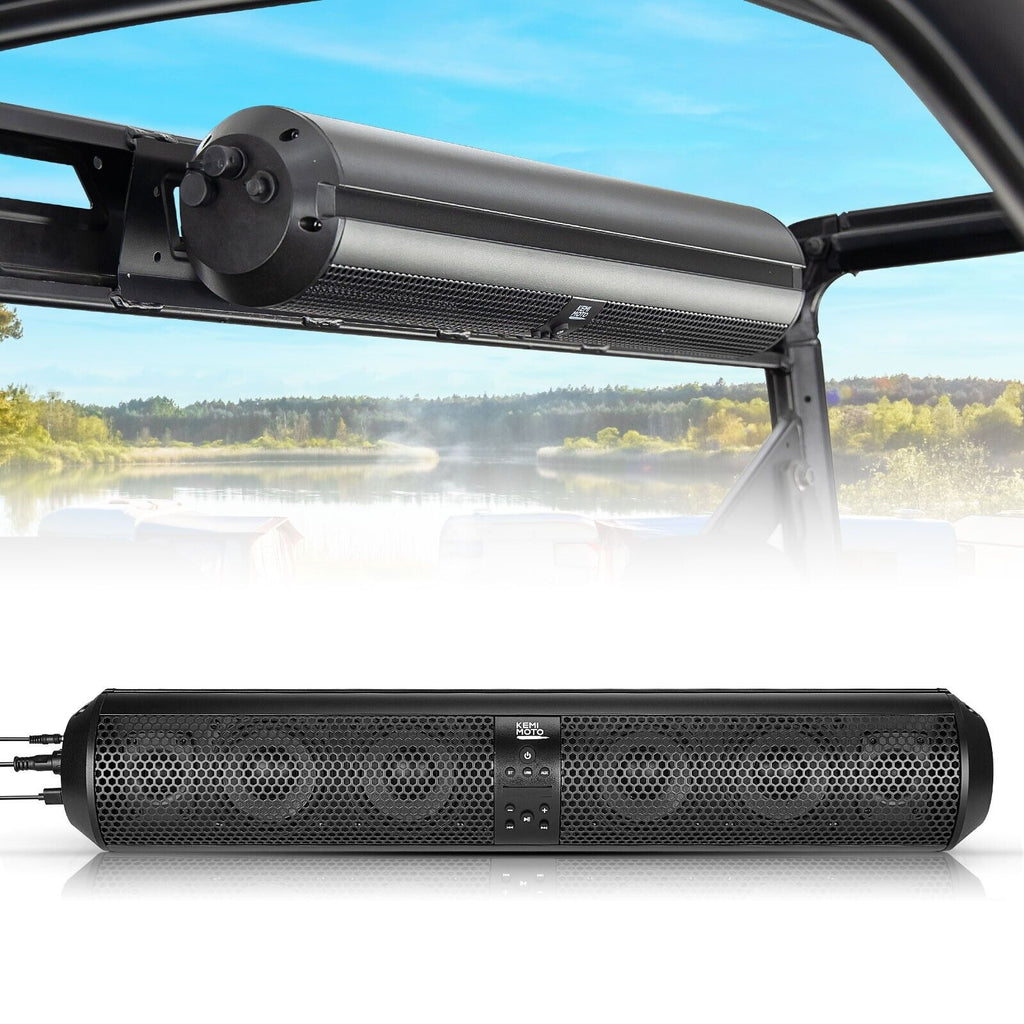 SxS UTV Sound Bar System Bluetooth Speaker 500W 28