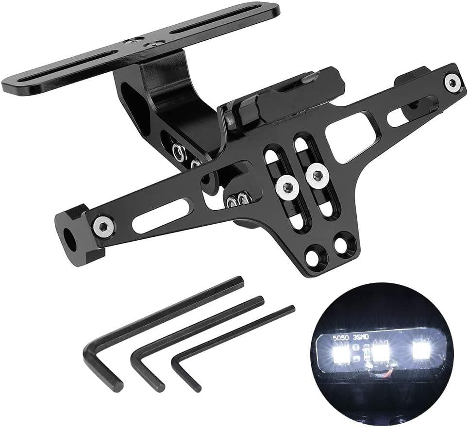 Fender Eliminator Kit / License Plate Bracket with Turn signal light - KEMIMOTO