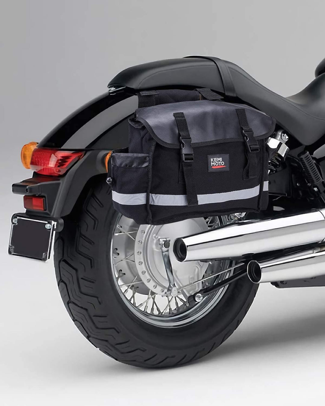 KEMIMOTO Motorcycle Saddlebags, Motorcycle Luggage Bag, Waterproof