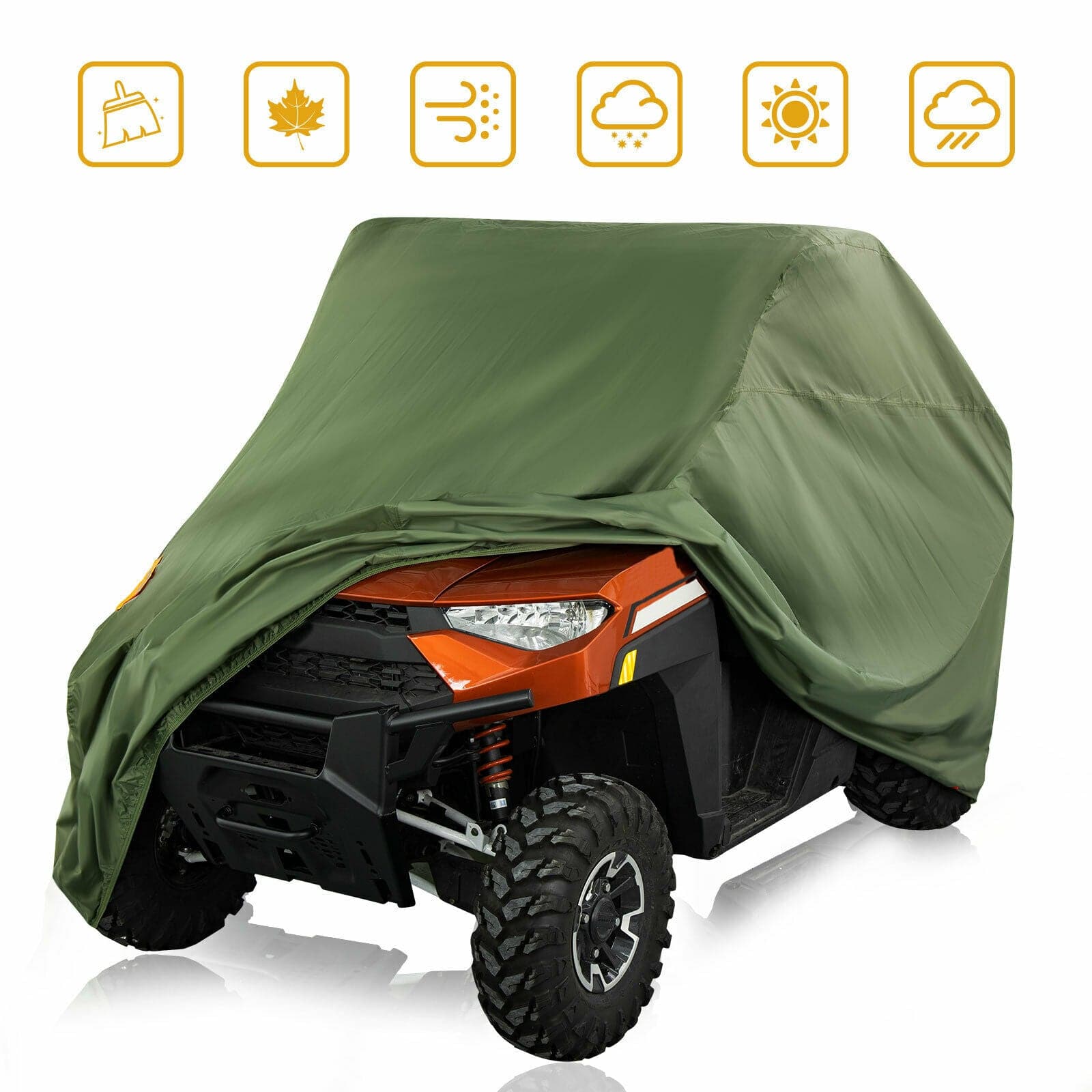 Polaris RZR XP S 1000/900 Ranger 420D Heavy Duty Vehicle UTV Storage Cover - KEMIMOTO