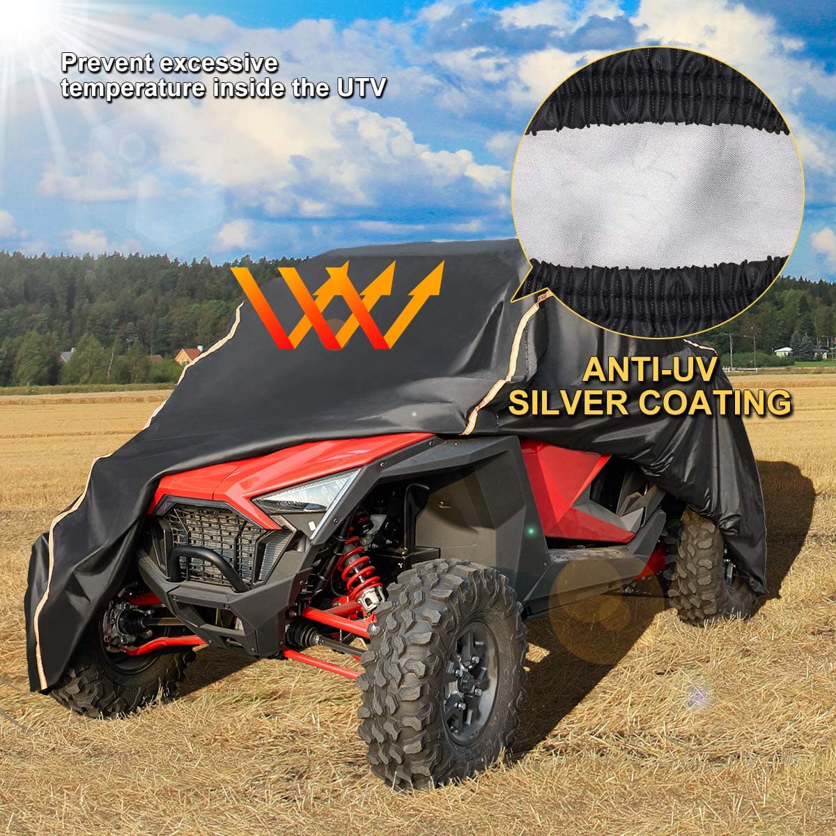 Polaris RZR PRO XP UTV Cover Heavy Waterproof 2020+ - KEMIMOTO