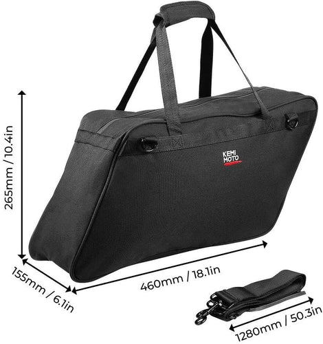 Motorcycle Saddlebag / Travel Tour Pack Bag For Harley Touring Glide Road King - KEMIMOTO