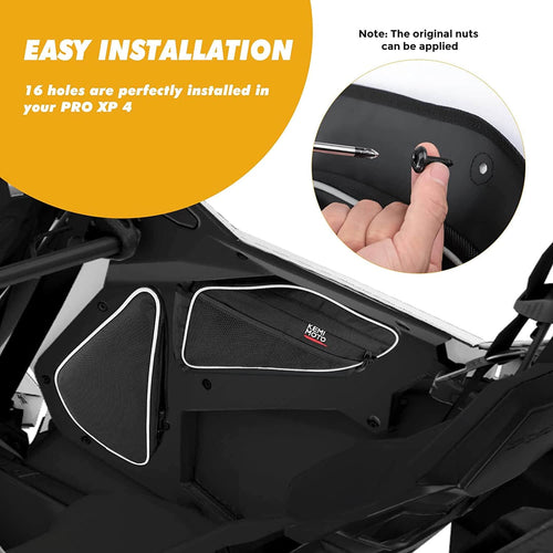 RZR PRO XP 4 Rear Door Bags 2020+ - KEMIMOTO