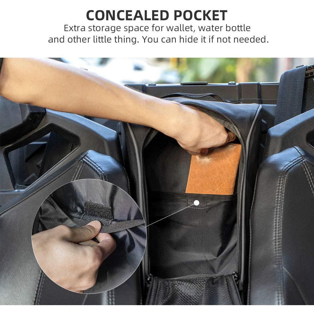 Center Seat Bag Fit RZR PRO XP 2020 – Kemimoto