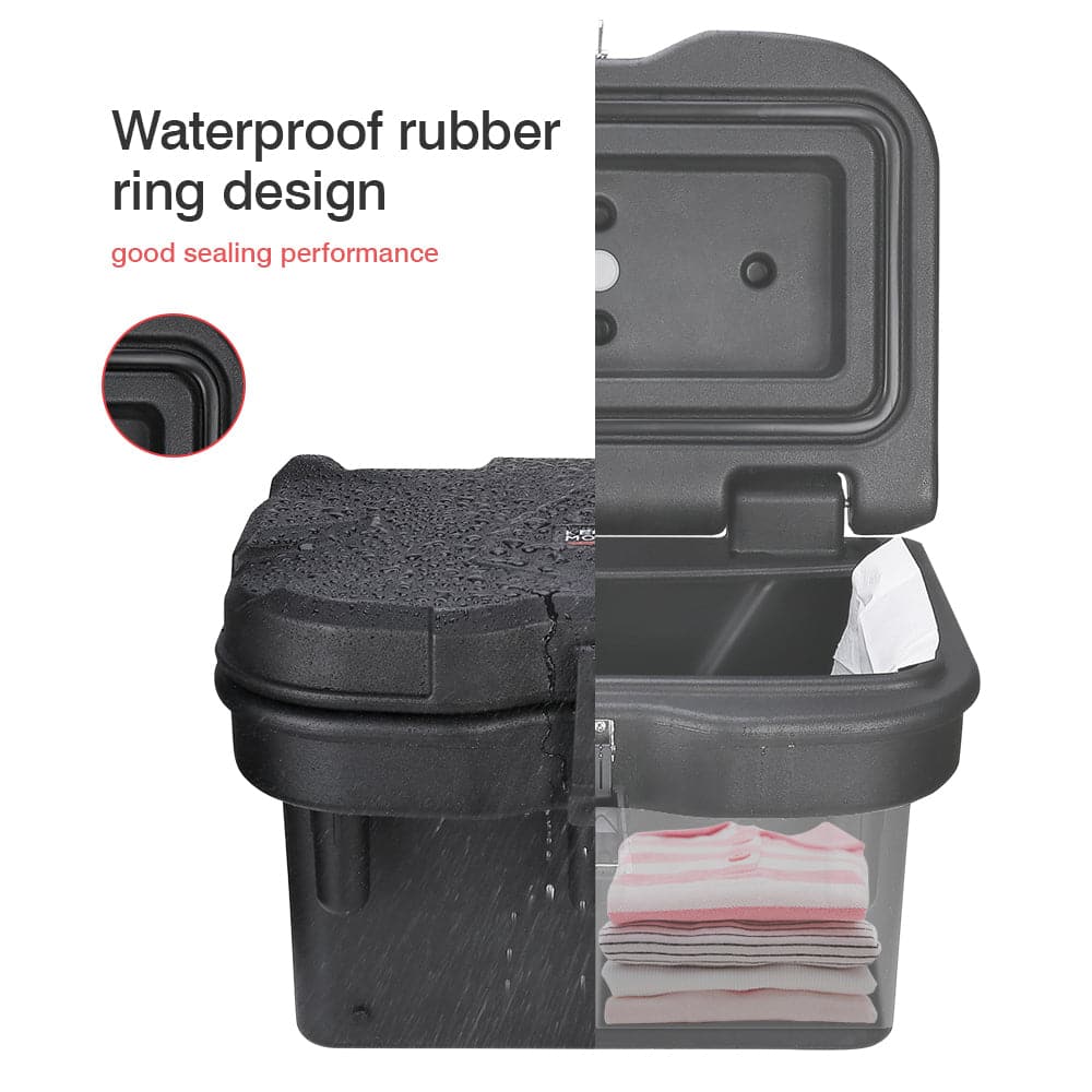 Waterproof UTV Rear Bed Saddle/Storage Box for the Polaris Ranger
