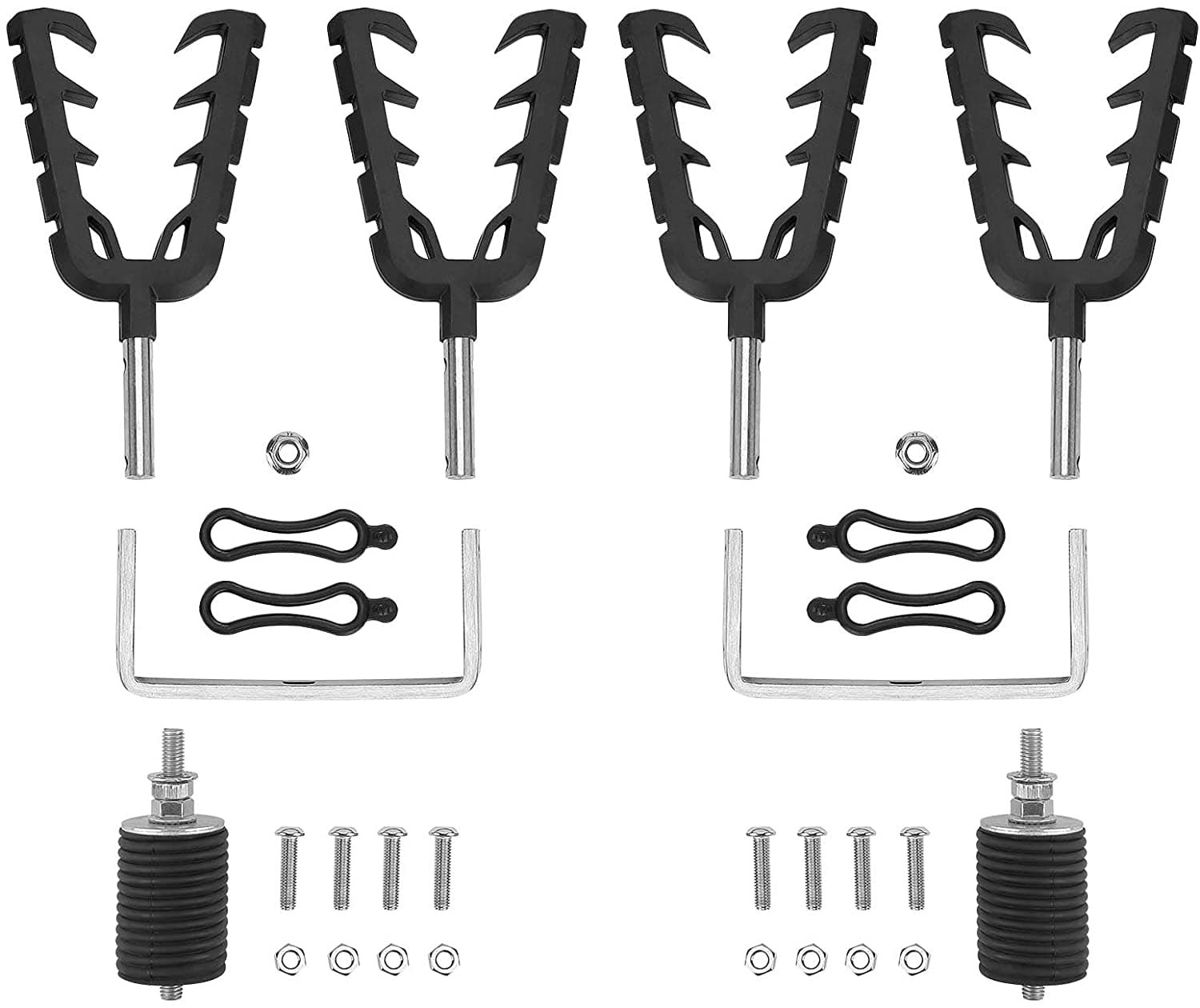 Tool Mounts for UTVs with Lock & Ride Tie Down Anchor For Ranger - KEMIMOTO