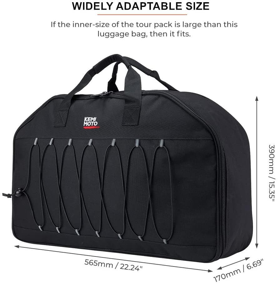 Tour Pack Organizer Luggage Bag for Harley - KEMIMOTO