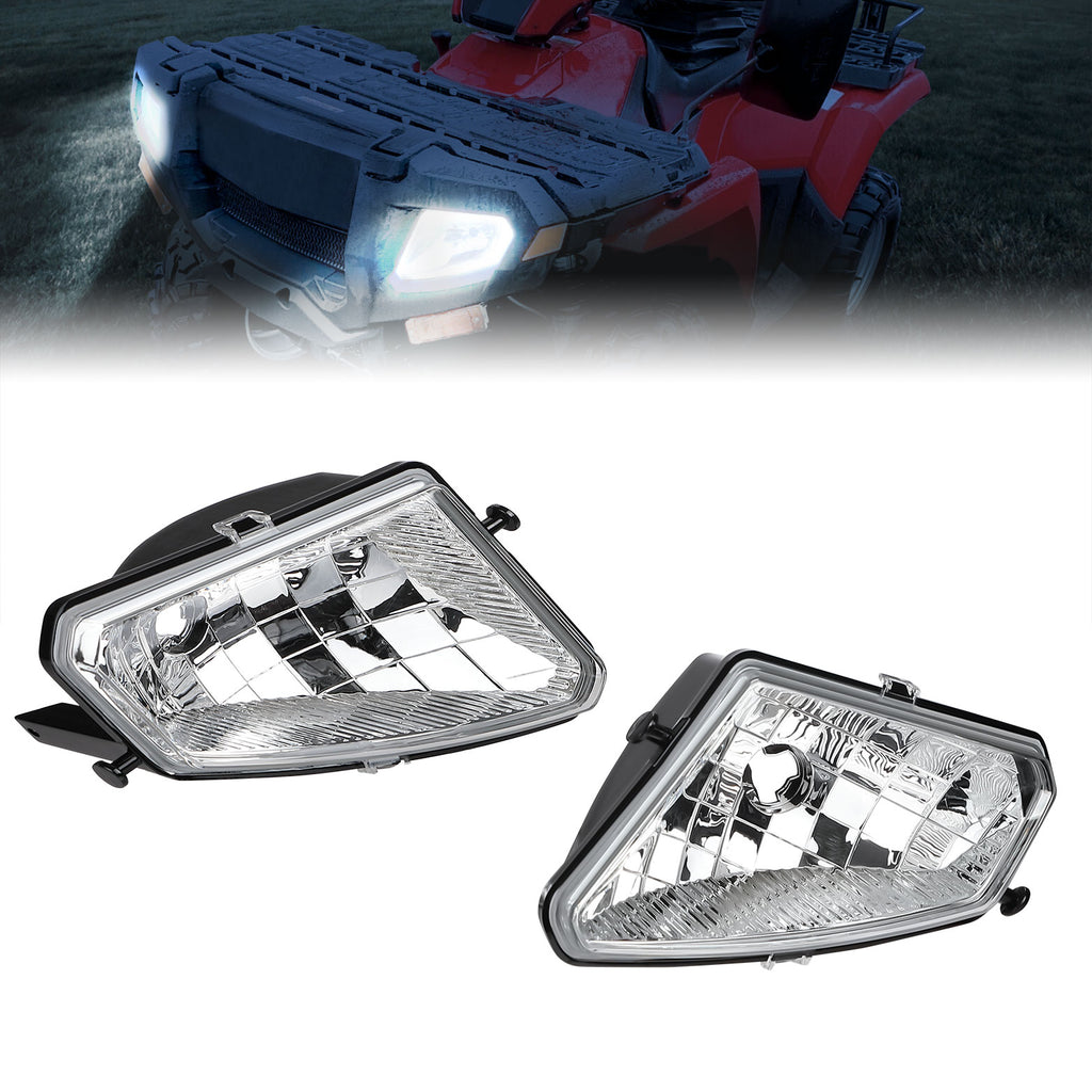 Left Right Headlights Assembly Fit Sportsman (Bulb not included
