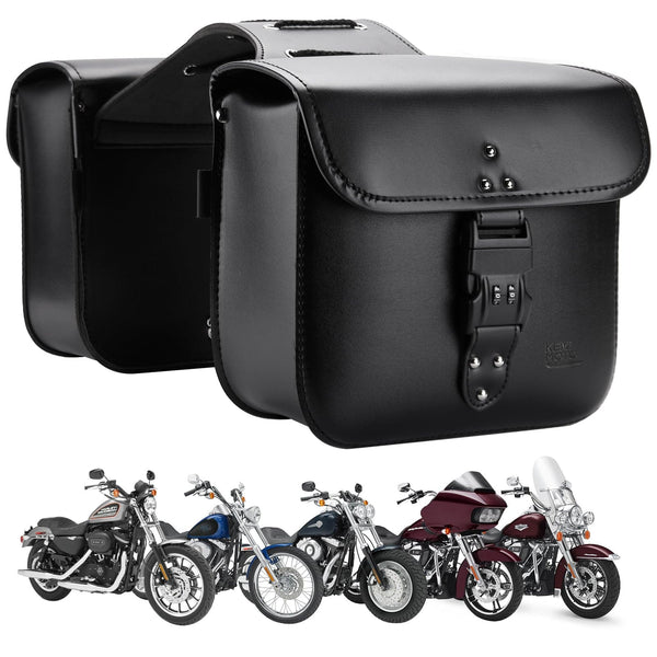 Motorcycle Leather Saddlebags - Luggage at Moto Machines